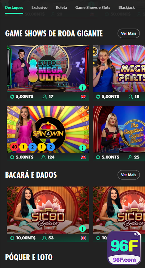 96f acesse premiado jogo